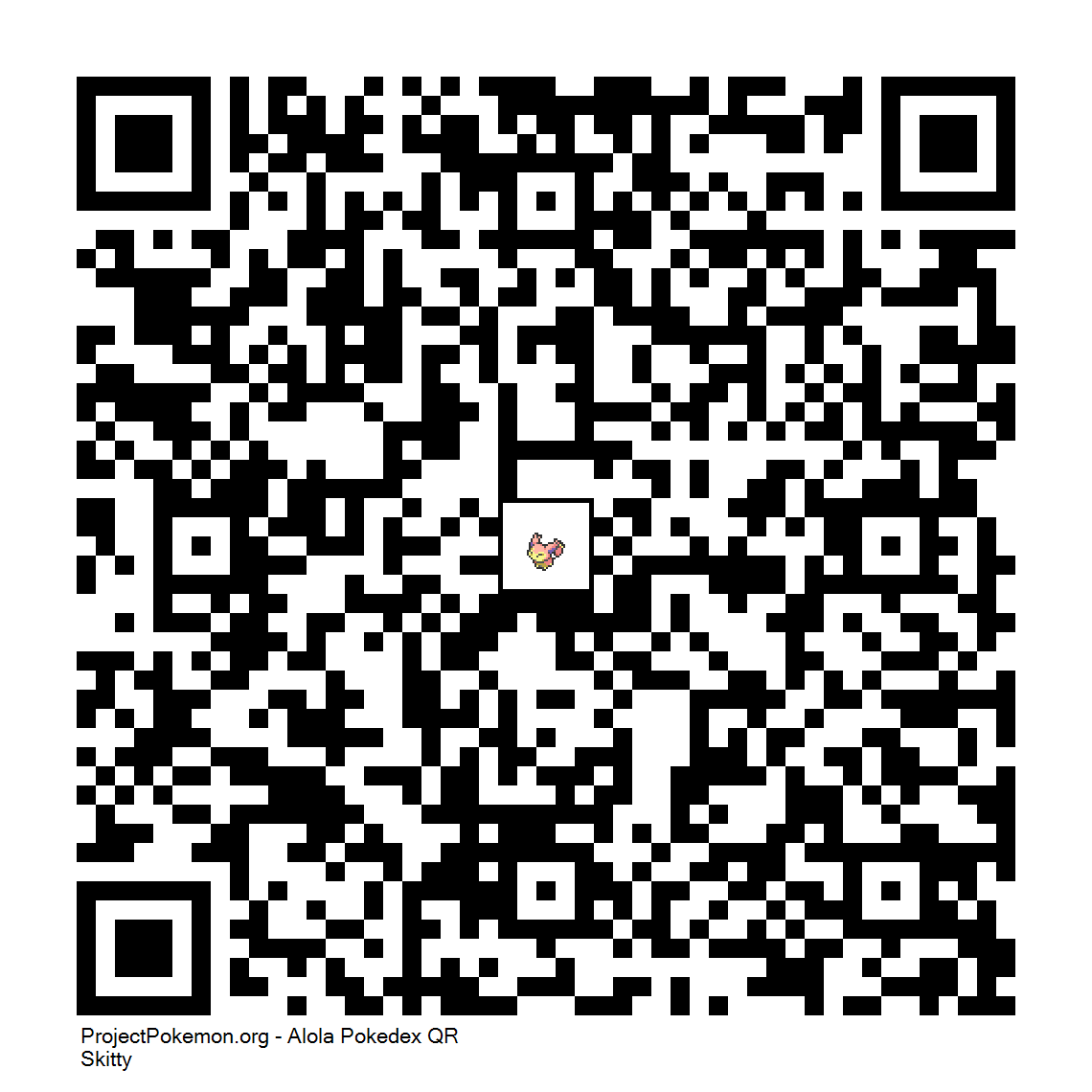 Cdigo QR de Skitty